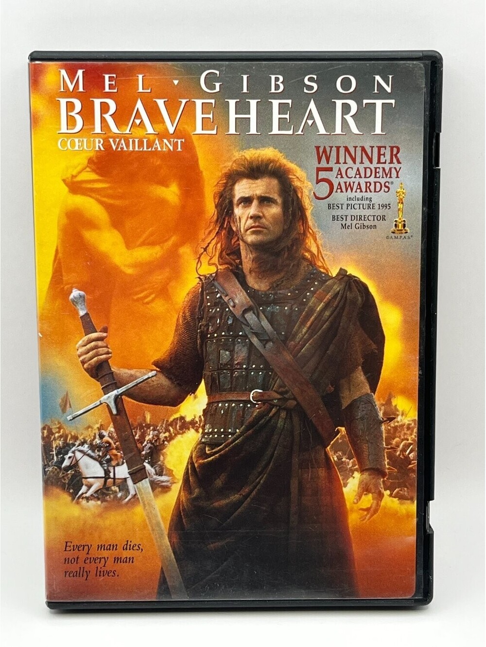 Braveheart DVD Widescreen Mel Gibson 1995 Action